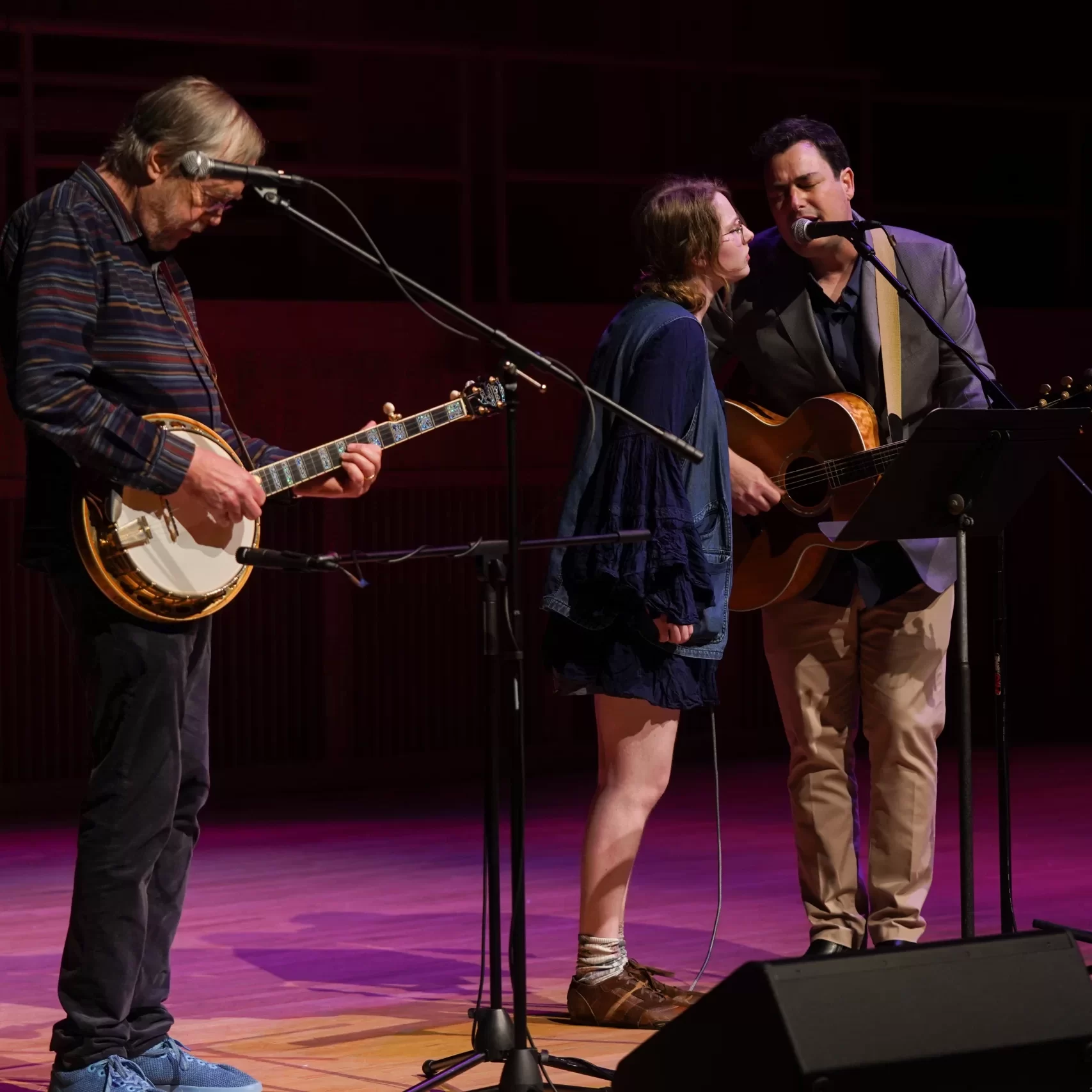 Tony Trischka and Ruby and Ben Arthur